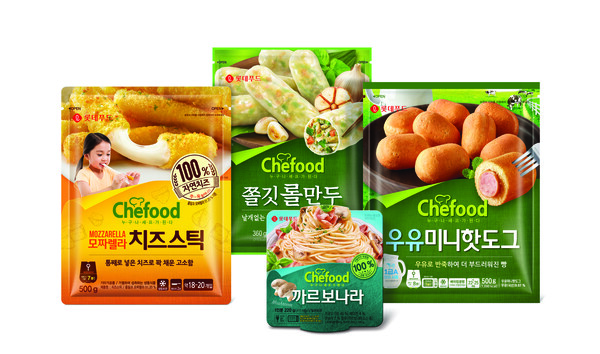 롯데푸드 HMR 브랜드 Chefood의 제품들./사진=롯데푸드
