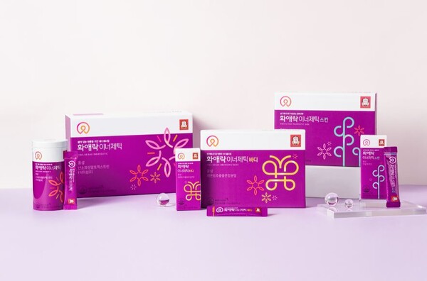 '화애락 이너제틱 스킨', '화애락 이너제틱 바디'./사진=정관장