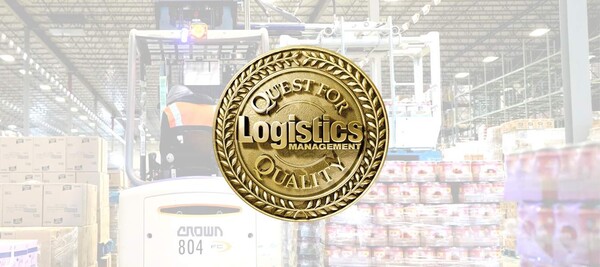 2021 퀘스트 포 퀄리티 어워드(Quest for Quality Award) 3자물류 분야에서 수상한 CJ대한통운 미국통합법인 홈페이지 갈무리.