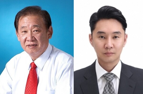 (왼쪽부터) 주진우 사조그룹 회장, 주지홍 사조산업 부사장./사조그룹