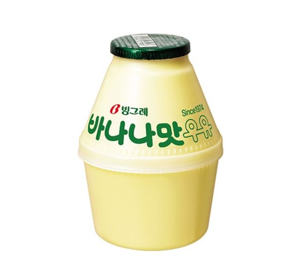 빙그레 바나나맛 우유./빙그레