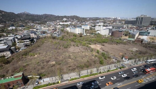 가칭 '이건희 기증관'이 들어설 서울 종로구 송현동 48-9번지 일대./사진=연합뉴스