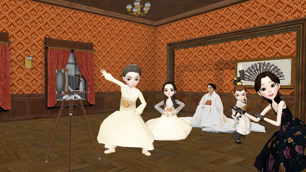 이프랜드에 구현된 뮤지컬 '잃어버린 얼굴 1895'. /이미지=SK텔레콤