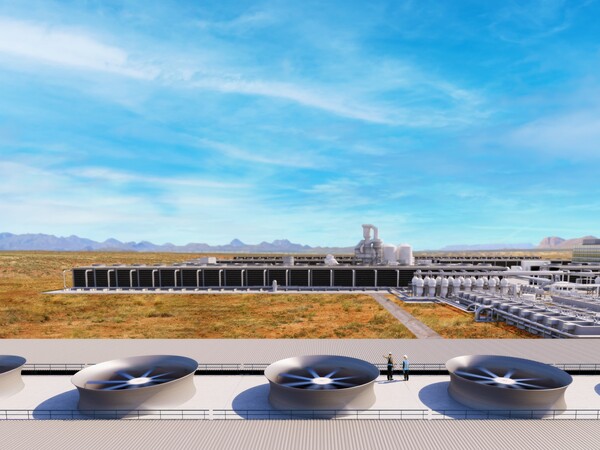 옥시덴탈사의 DAC 설비 조감도./사진=SK이노베이션