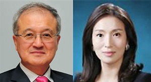  성기학 영원무역 회장(왼쪽)·성래은 영원무역홀딩스 대표. /사진=연합뉴스