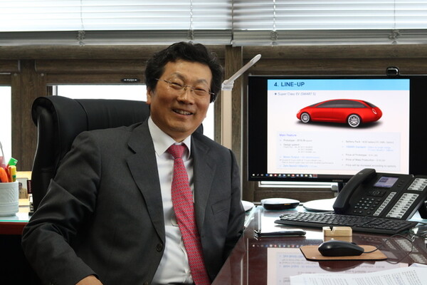 강영권 에디슨모터스 대표. /사진=에디슨모터스