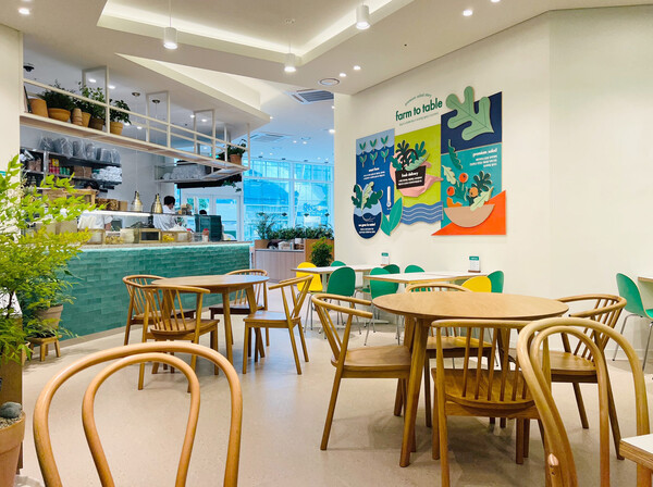 크리스피 프레시 상암MBC점 내부 모습./사진=동원홈푸드