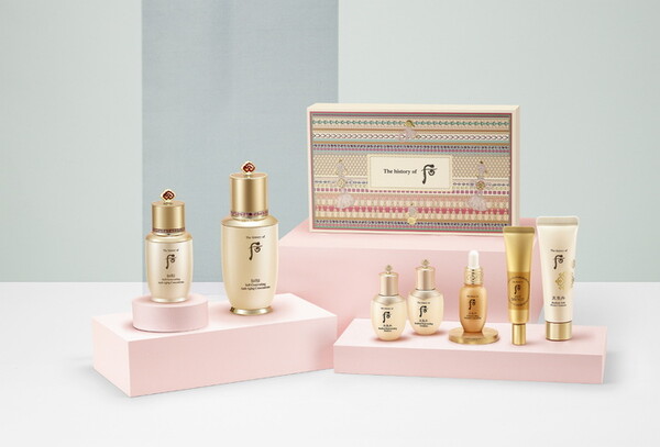 LG생활건강 ‘후’ 비첩 자생 에센스 2종 세트./사진=LG생활건강