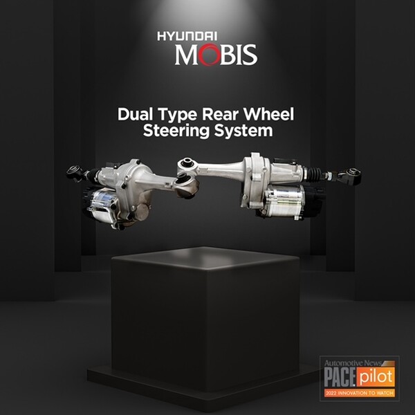 현대모비스 독립형 후륜 조향시스템./사진=현대모비스