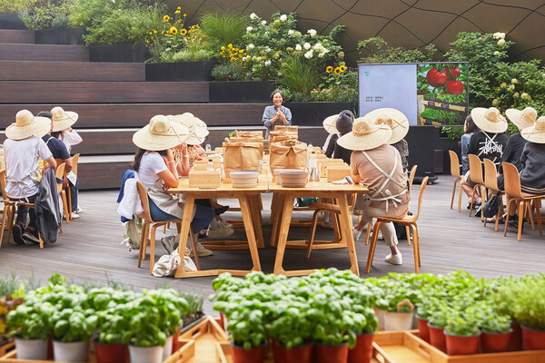 지난 1일 현대 모터스튜디오 고양에서 열린 ‘권춘희 조경가와 함께하는 슬로우 가드닝 클래스’./사진=현대자동차