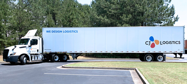 CJ Logistics Transportation 운송트럭./사진=CJ대한통운