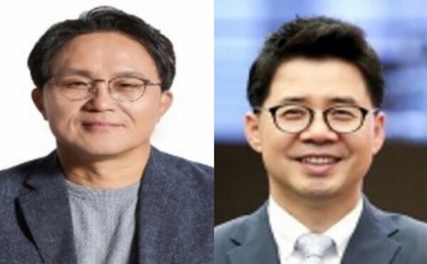 김철중 SK아이이테크놀로지 신임 사장(왼쪽), 박상규 SK엔무브 신임 사장./사진=SK이노베이션