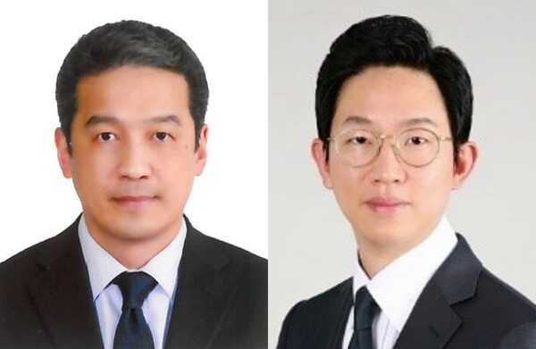 (왼쪽부터) 이정호 부사장, 이재완 상무./사진=호텔신라