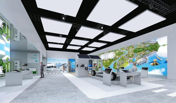 SK그룹 전시관 내부 조감도./사진=SK E&S
