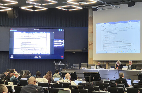 스위스 제네바에서 열린 ITU-T SG 13 회의 모습./KT