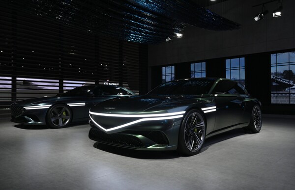 제네시스 콘셉트카 엑스 스피디움 쿠페./사진=제네시스