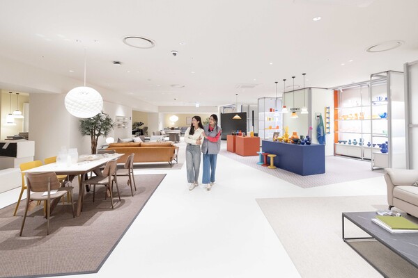 한샘이 30일 서울 문정동에 오프한 '한샘디자인파크 송파점' 내부 모습./사진=한샘