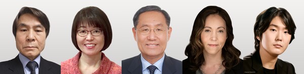2023년 삼성호암상을 수상한 (왼쪽부터) 임지순 교수, 최경신 교수, 선양국 교수, 미샤 헤이기스 교수, 조성진 피아니스./사진=호암재단