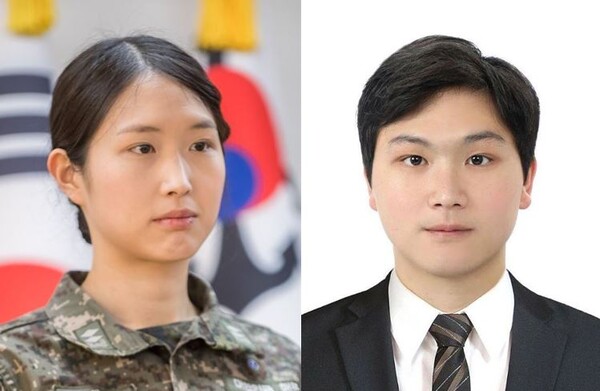 최태원 회장의 차녀 최민정 SK하이닉스 TL(왼쪽), 장남 최민근 SKE&S 매니저.