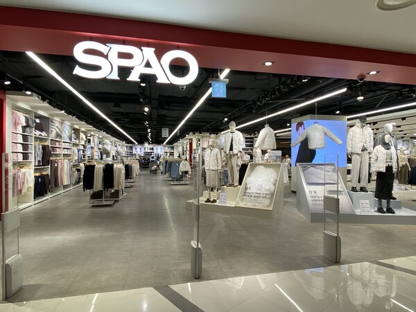 스파오 타임스퀘어점 전경 /이랜드