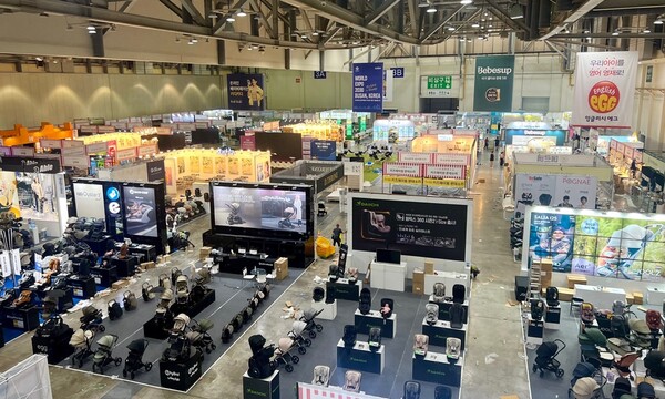 코베 베이비페어&유아교육전 전경/이랜드