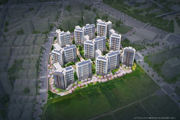 힐스테이트 수원파크포레 조감도. /현대엔지니어링