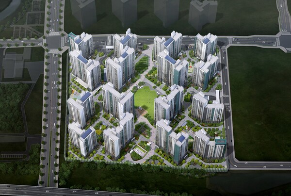 탕정푸르지오리버파크 조감도. /대우건설