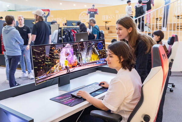 삼성전자 부산 오디세이 체험존 / 사진=삼성전자