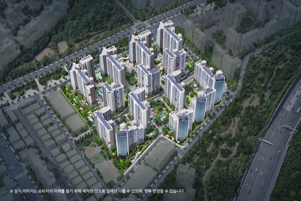 힐스테이트 e편한세상 문정 조감도. /현대엔지니어링