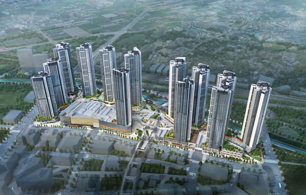 힐스테이트 더 운정 조감도. /현대건설