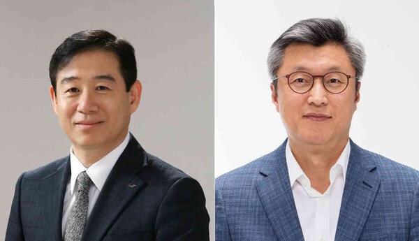 오재석 LS일렉트릭 신임 사장(왼쪽)과 신재호 LS엠트론 신임 사장./사진=LS그룹
