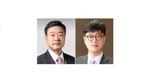 SK수펙스 위원회 위원장에 신규 선임된 지동섭 사장(왼쪽), 정재헌 사장.