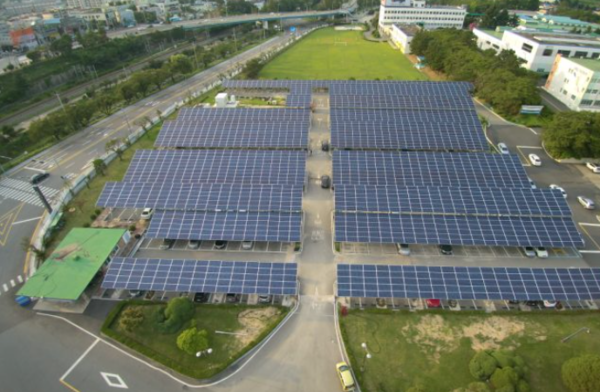 대전 신탄진 KT&G 부지 태양광 발전소./자료사진