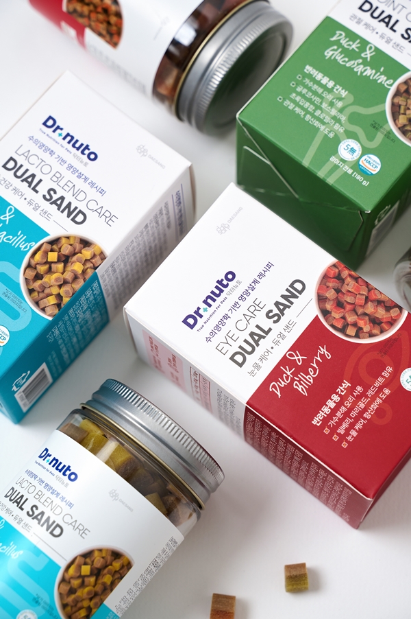 대상펫라이프 닥터뉴토 듀얼샌드3종 / 사진=대상