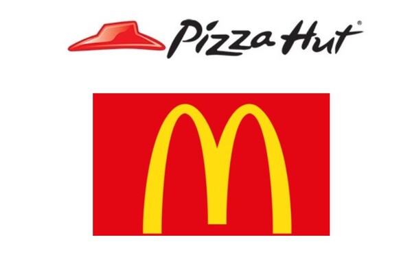 피자헛, 한국맥도날드 CI.