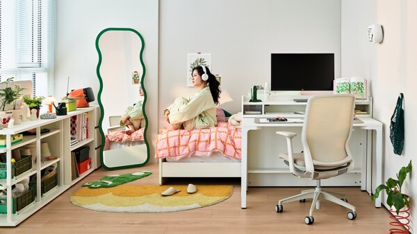 한샘 블랭크 서재 가구 패키지./사진=한샘