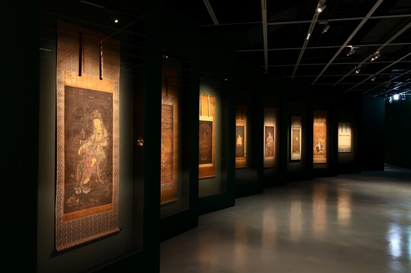 호암미술관 기획전 연꽃처럼 전시관 내부./사진=삼성전자