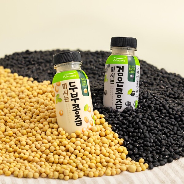 풀무원녹즙 ‘마시는 콩즙’ 2종 / 사진=풀무원