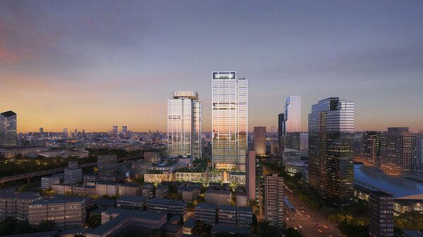 현대자동차그룹 GBC 조감도 야경./이미지=현대자동차그룹