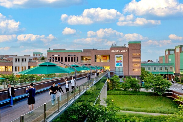 롯데아울렛 파주점 럭셔리빌 전경. 사진/롯데쇼핑