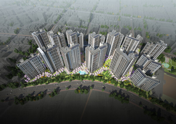 힐스테이트 평택역센트럴시티 조감도. /2024.10.11 현대건설