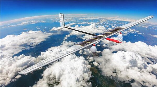 성층권드론기술개발사업단에서 개발하고 있는 성층권 태양광 드론(EAV-4) 개념도. /2024.10.23 우주항공청