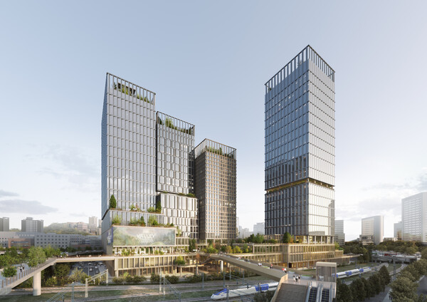 서울역북부역세권 복합개발사업 조감도. /2024.10.28 한화