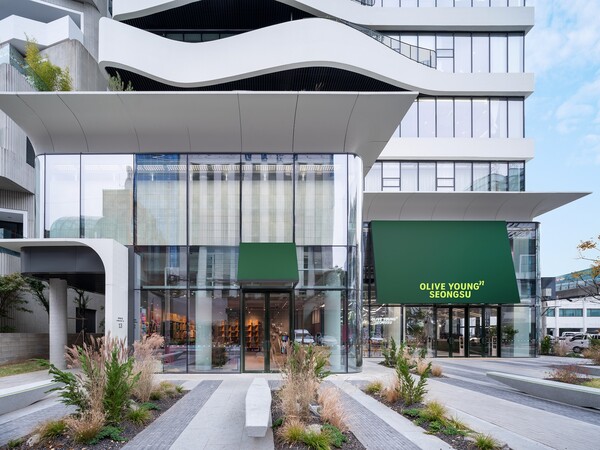 2024년11월22일 서울 성동구에 개점하는 올리브영N 성수 외관./사진=CJ올리브영