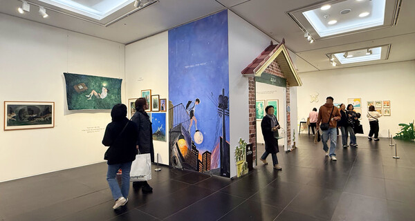 광주신세계갤러리, 연말 맞이 일러스트 작품 전시 / 사진=신세계백화점