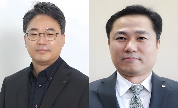 (왼쪽부터) 박찬성 LS이모빌리티솔루션 신임 CEO, 김병옥 LS마린솔루션-LS빌드원 신임 CEO./사진=LS그룹