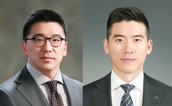 (왼쪽부터) LS MnM CEO로 신규 선임된 구동휘 LSMnM부사장, 구본혁 예스코홀딩스 대표 부회장./사진=LS그룹