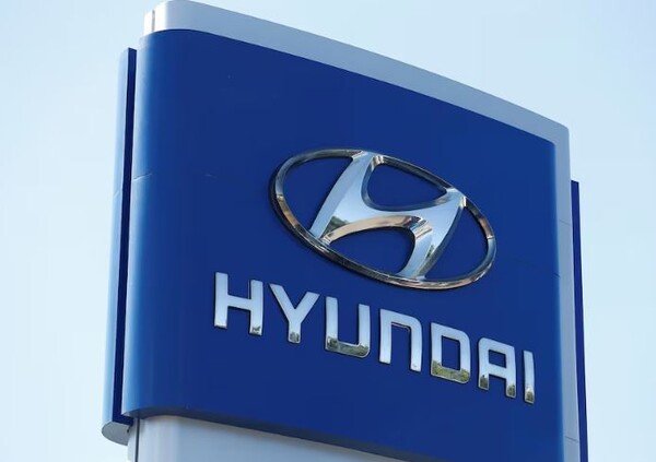 미국 캘리포니아주 콜마에 있는 현대자동차 세라몬테 판매점의 현대차 로고./로이터연합