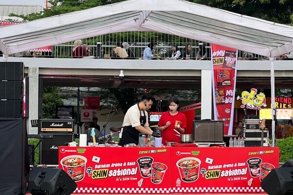 농심 인도네시아 신세이셔널 데이 행사 / 사진=농심