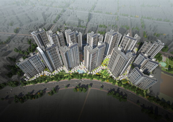 힐스테이트 평택역센트럴 조감도. /2024.12.3 현대건설